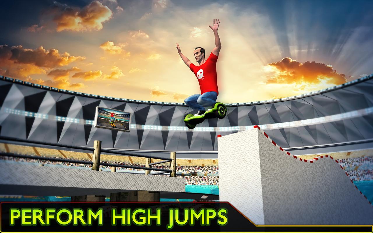 Hoverboard Stunts Hero 2016 게임 스크린샷