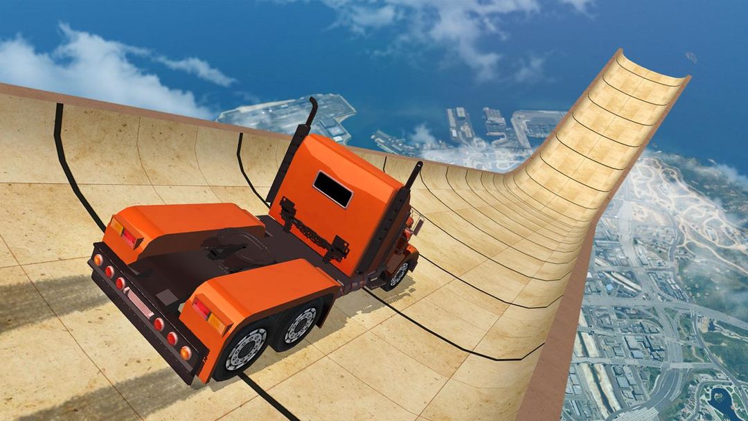 Screenshot of Biggest Mega Ramp Jump - Driving Games