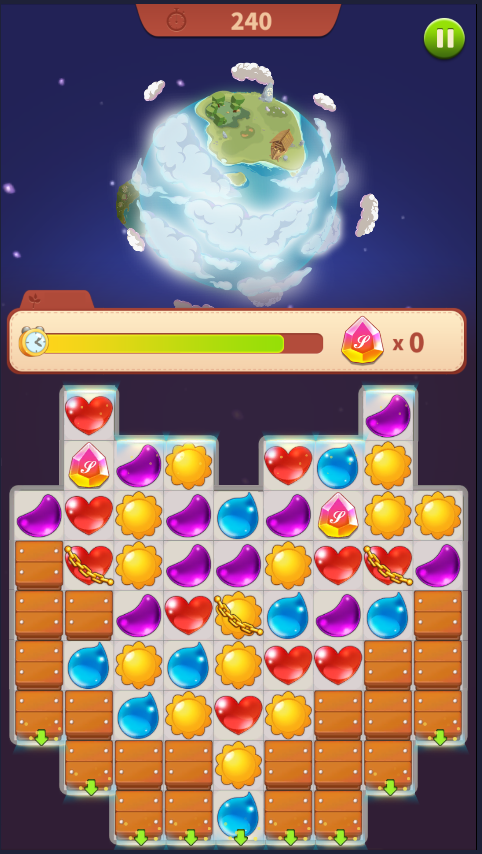 puzzle planet Game Screenshot