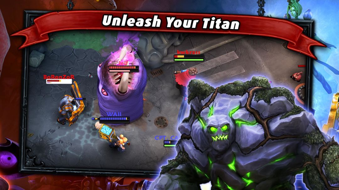 Heroes of SoulCraft - MOBA screenshot game