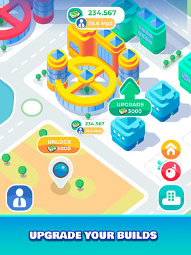 Mini City Merge Game Screenshot