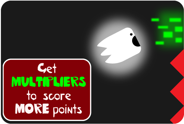 Screenshot of Lighty Ghost – Free scoring game