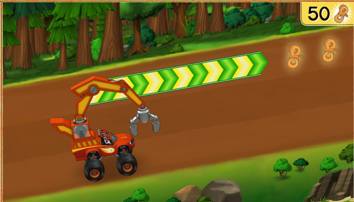 Blaze Mud Race Mountain Game Screenshot