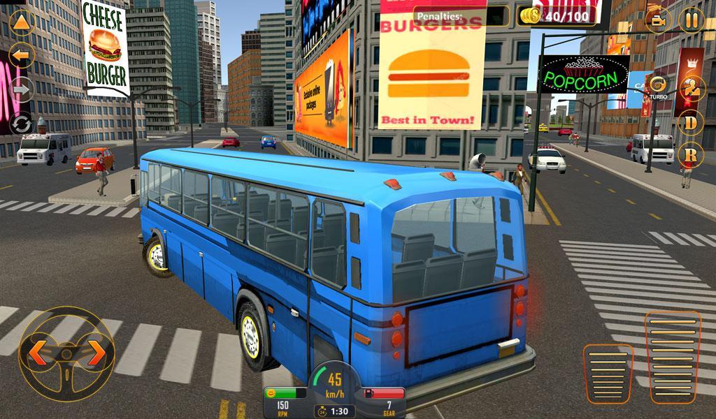 NY City Bus Driving 2017 ゲームのスクリーンショット