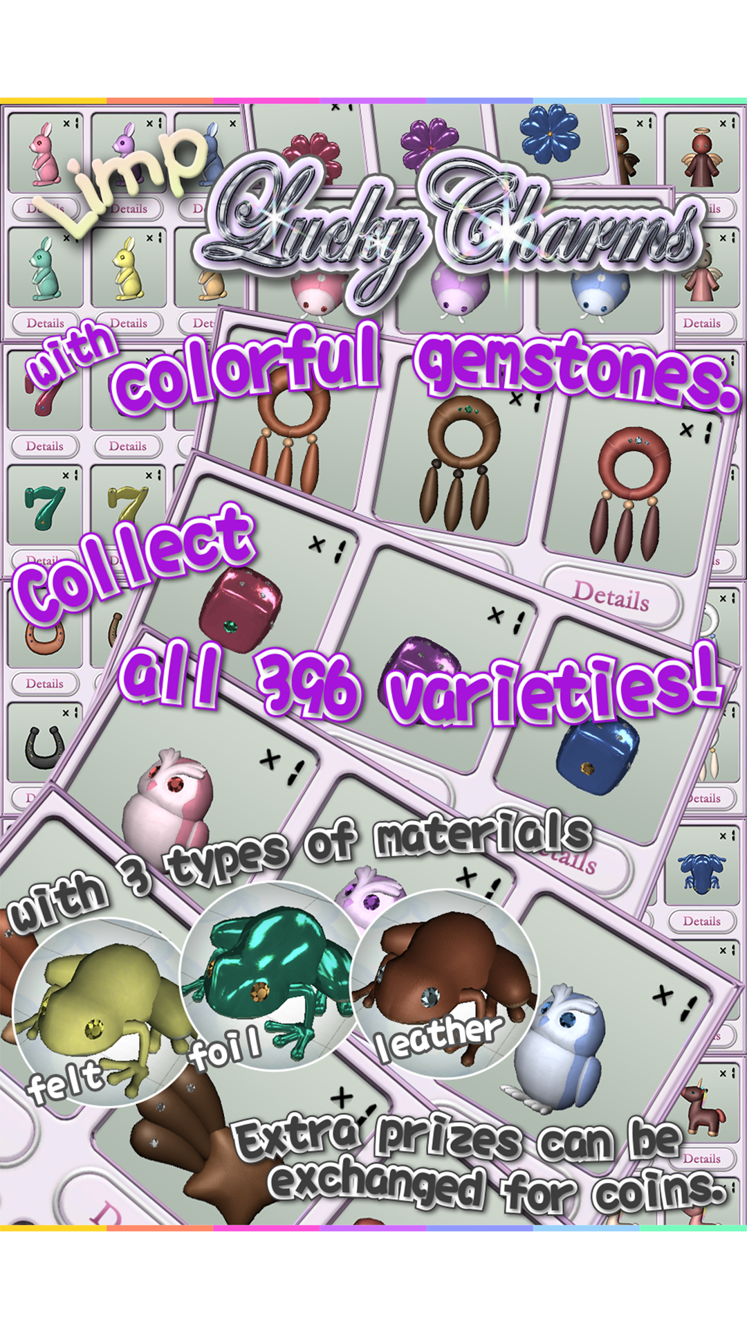 Claw Crane Lucky Charms Game Screenshot