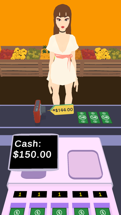 Screenshot 1 of เกมแคชเชียร์ - ลงทะเบียนเงินสด 