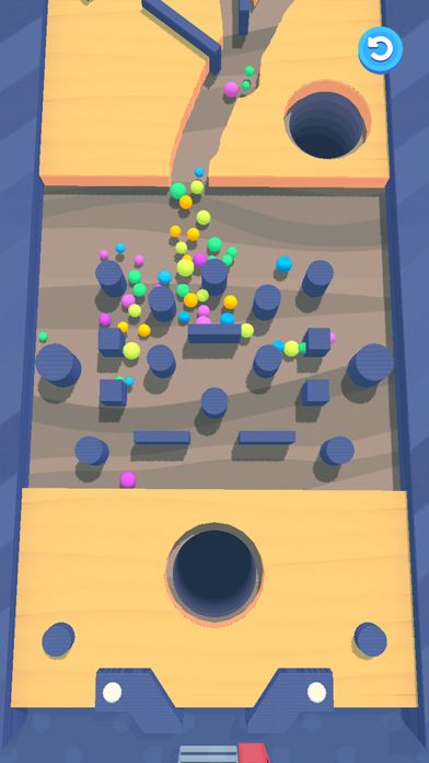 Sand Balls - Digger Puzzle 게임 스크린 샷
