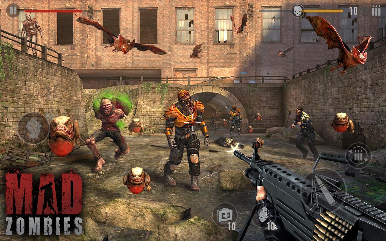 Mad Zombies: Offline Games Game Screenshot