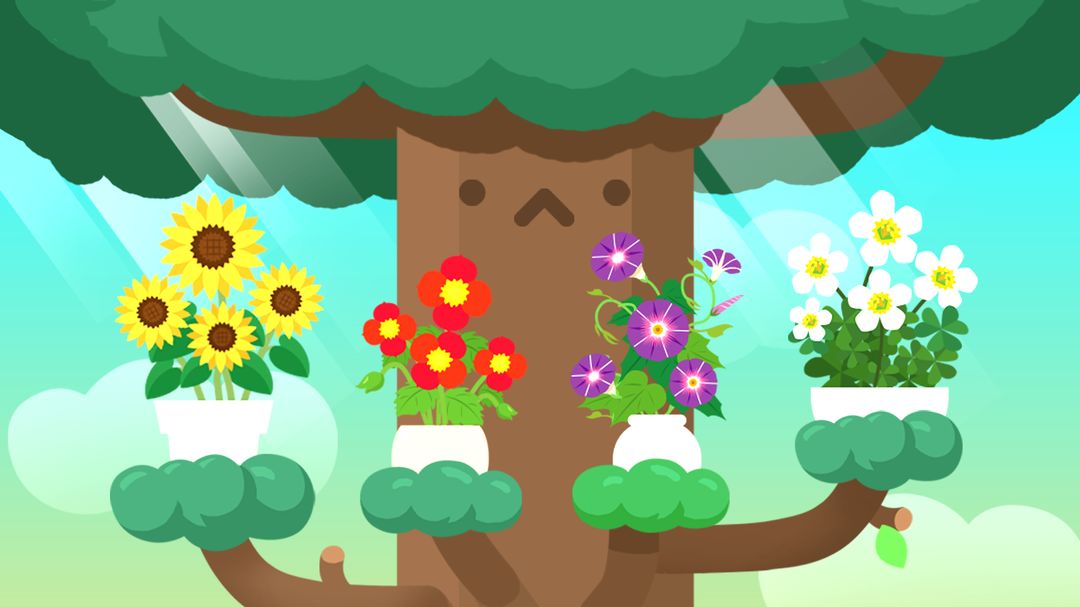 꽃나무 키우기 게임 스크린 샷