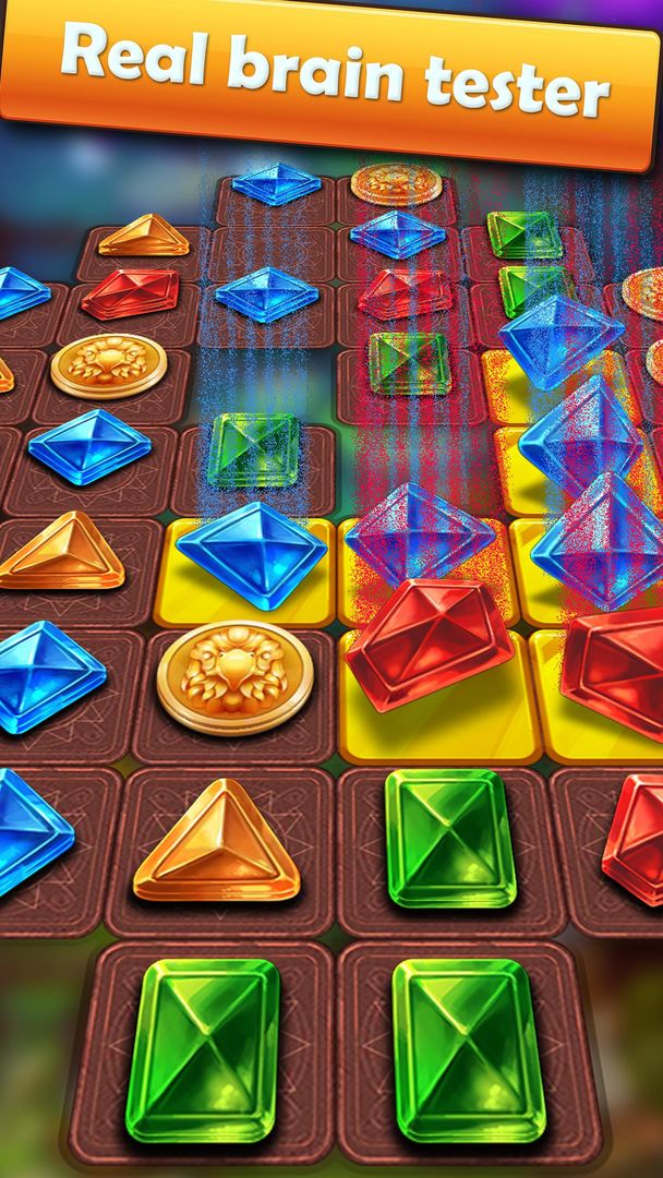 Genies & Jewels - Puzzle Quest ภาพหน้าจอเกม