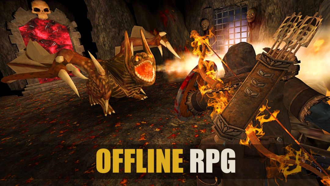 Dungeon Ward - RPG Offline screenshot game