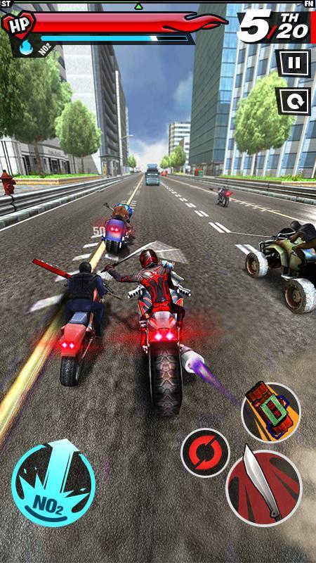 퓨리 라이더 게임 스크린샷