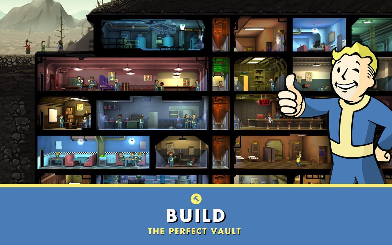 Fallout Shelter ภาพหน้าจอเกม