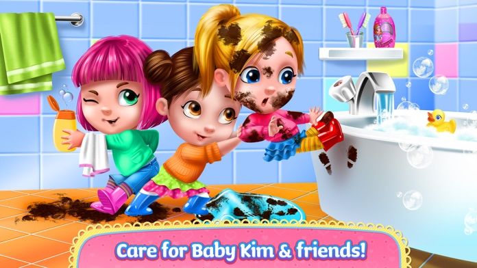 Baby Kim - Care & Dress Up screenshot game