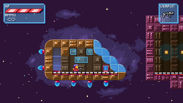 Deep Space | Space-Platformer screenshot game