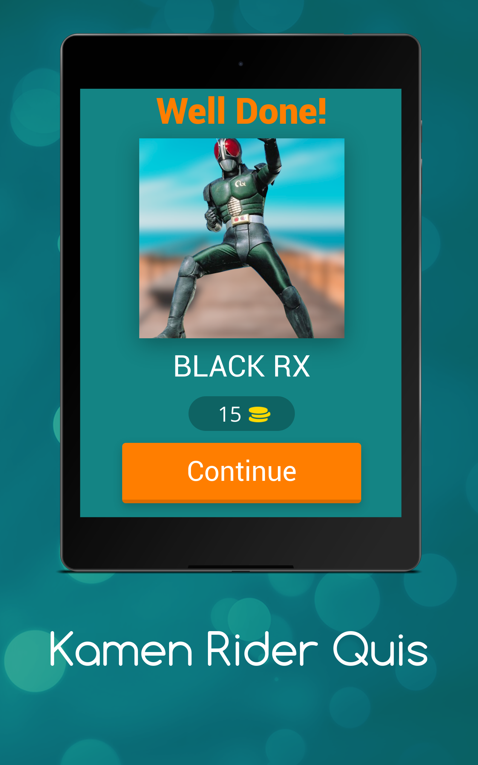 Kamen Rider Quis Game Screenshot