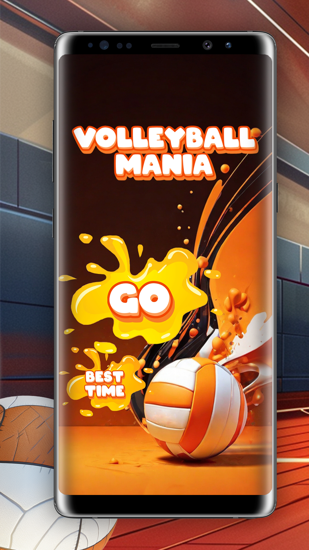 Volleyball Mania: Arcade Game Screenshot