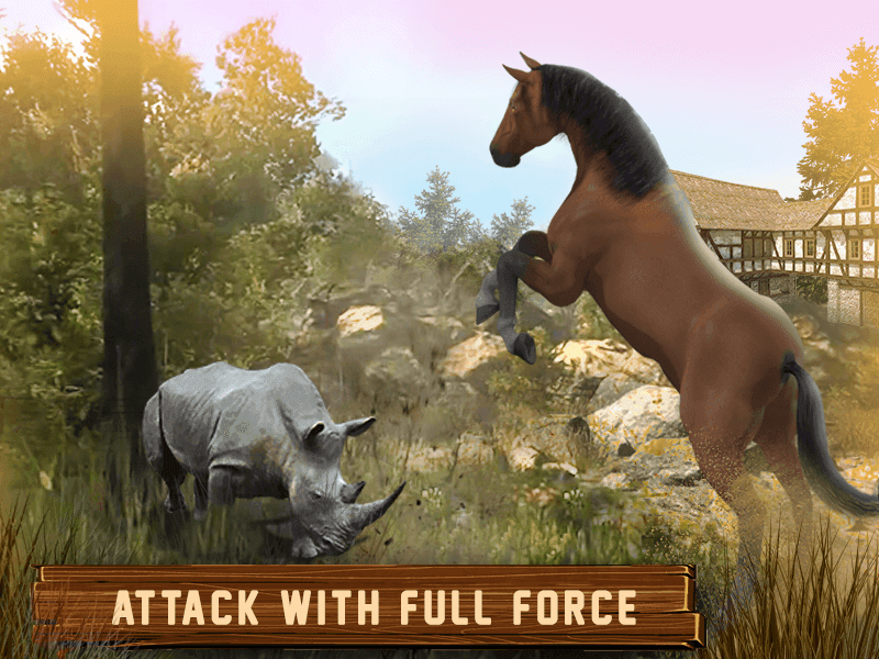 Screenshot 1 of Horse Simulator ឥតគិតថ្លៃ 1.4