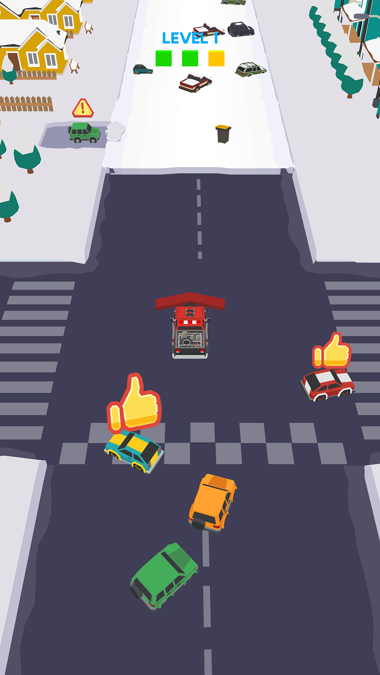 Clean Road Game Screenshot