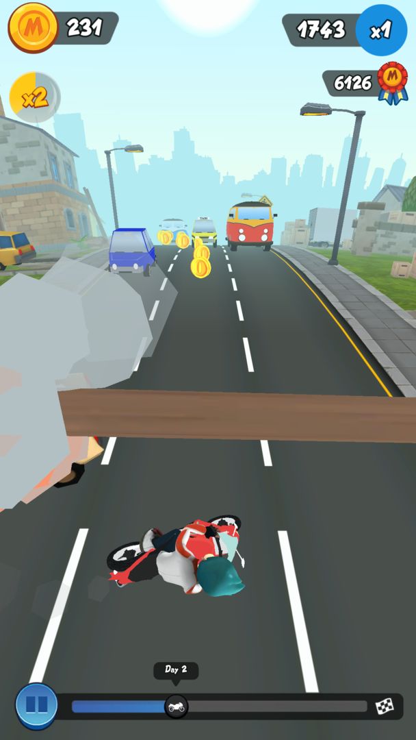Moto Max: Endless Runner screenshot game