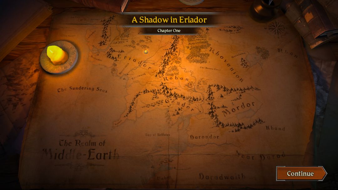 Screenshot of The Lord of the Rings: Journey