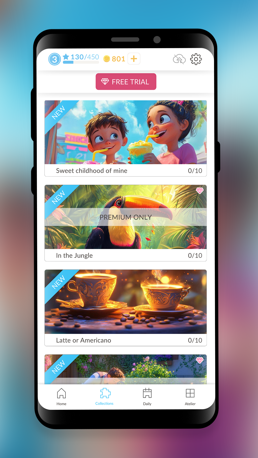 Antistress Block Jigsaw Puzzle 遊戲截圖