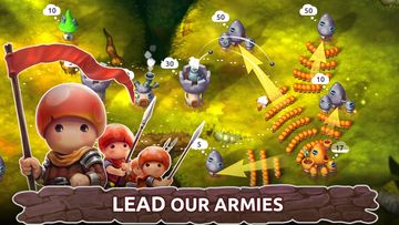 Mushroom Wars 2: Defense game Game Screenshot