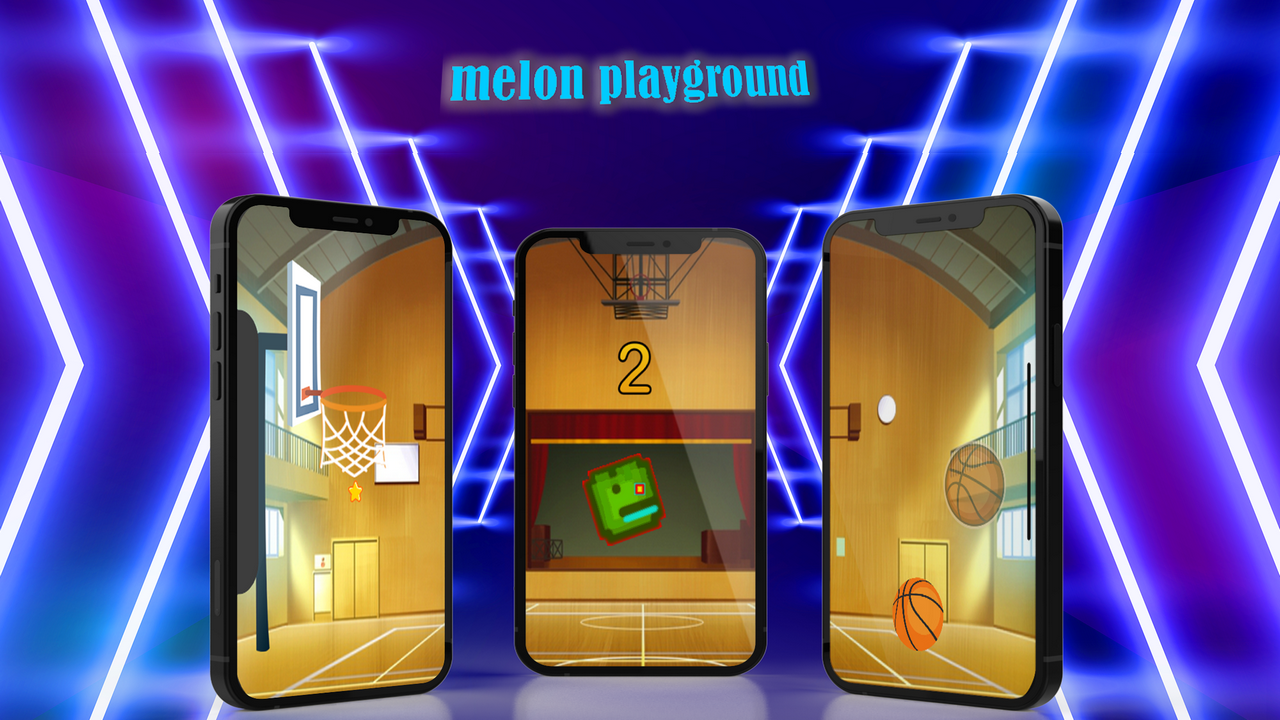 Bal playgroundrun melon basket Game Screenshot