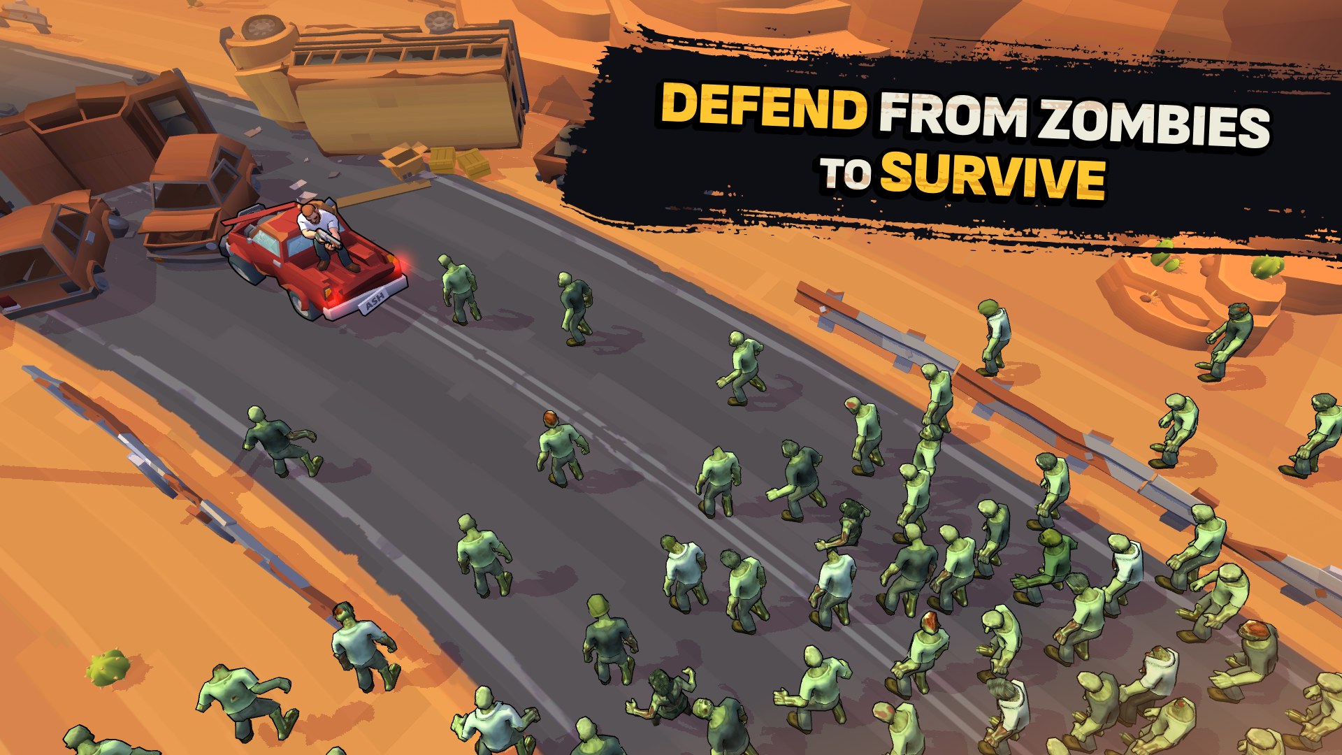 Cuplikan Layar Game Last Road Survival