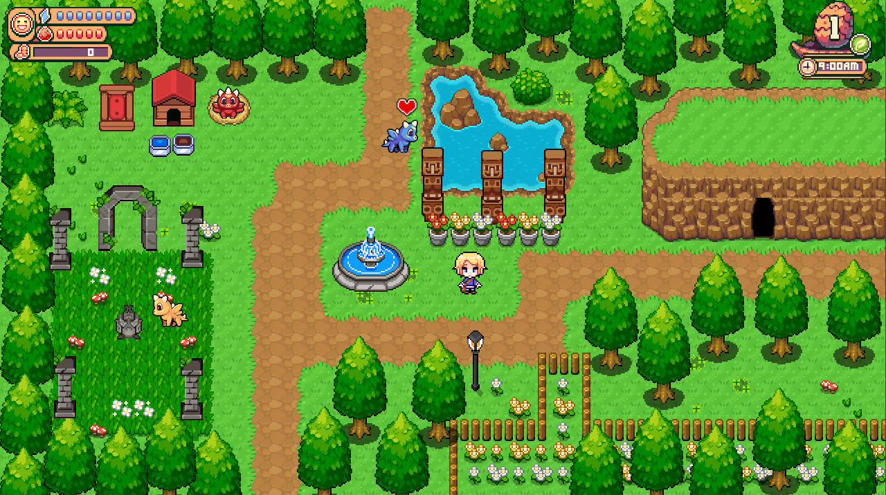 Screenshot of Dragon Acres