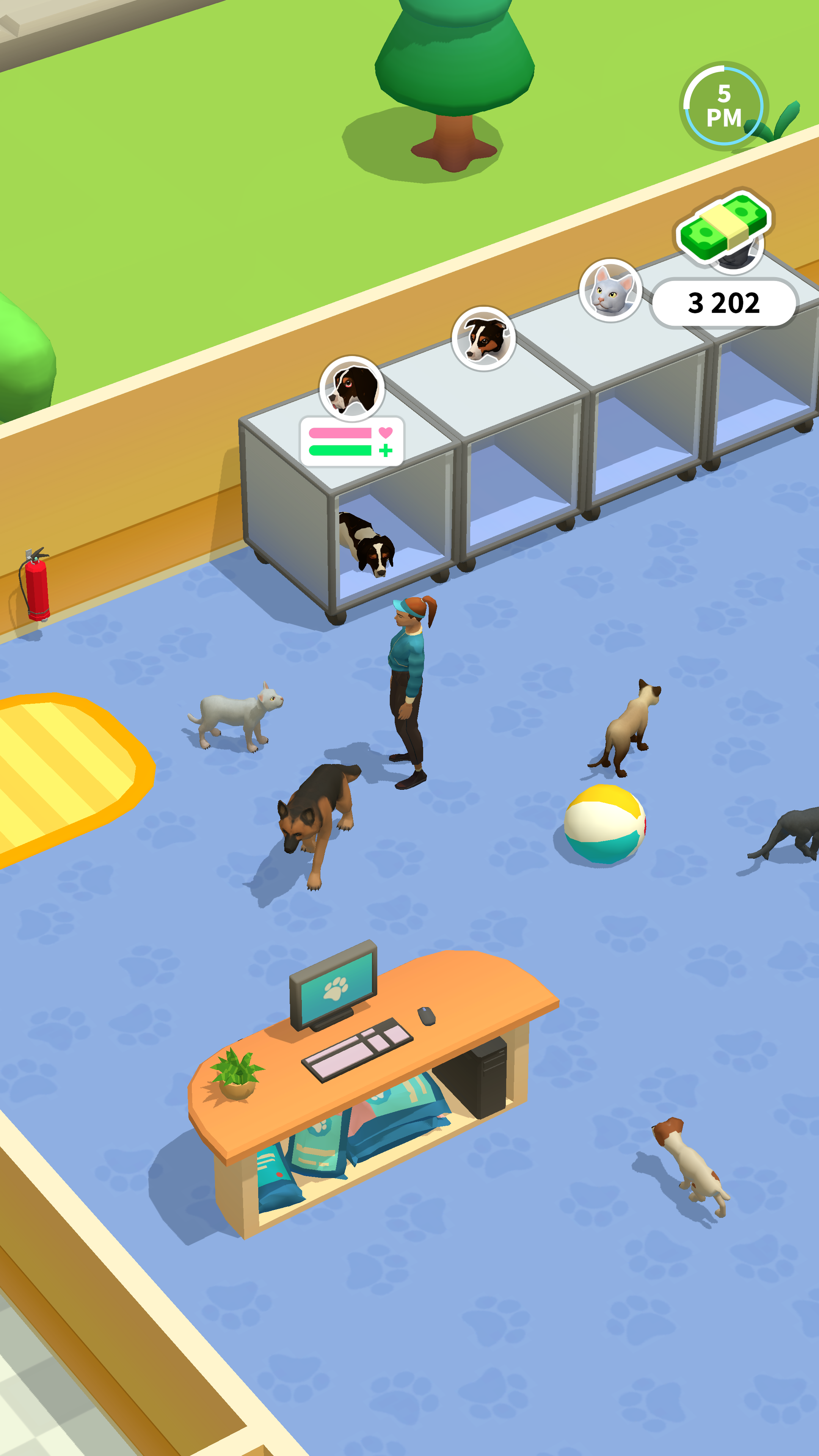 Captura de Tela do Jogo Strays Paradise