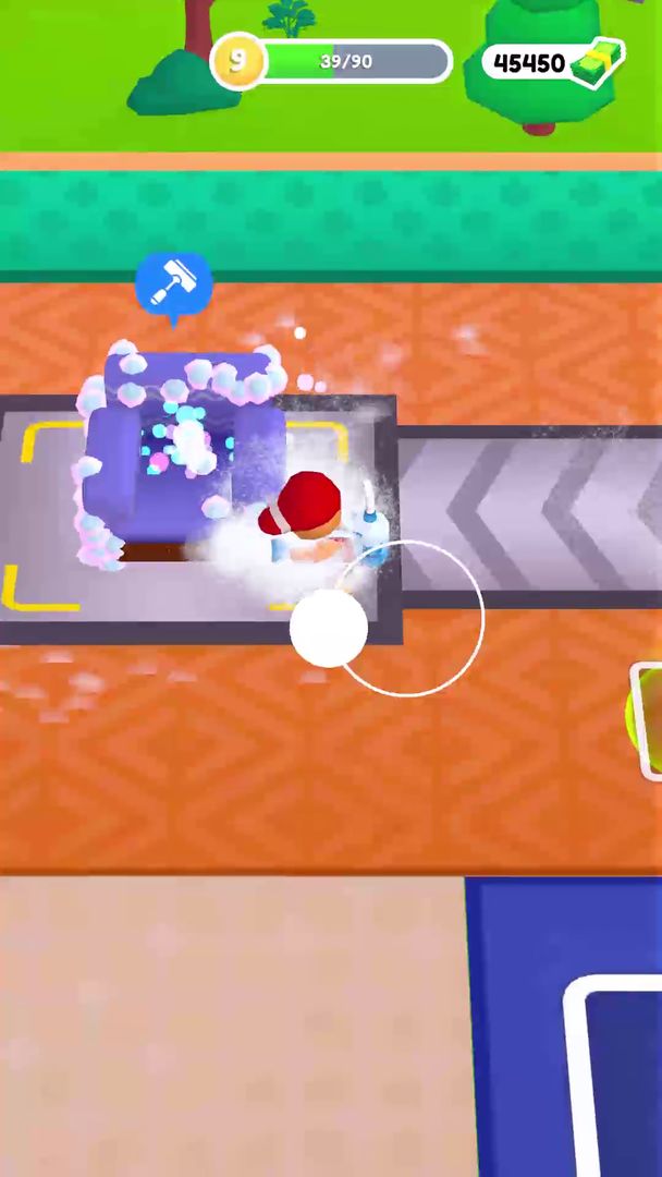 Carpet Cleaning ASMR screenshot game