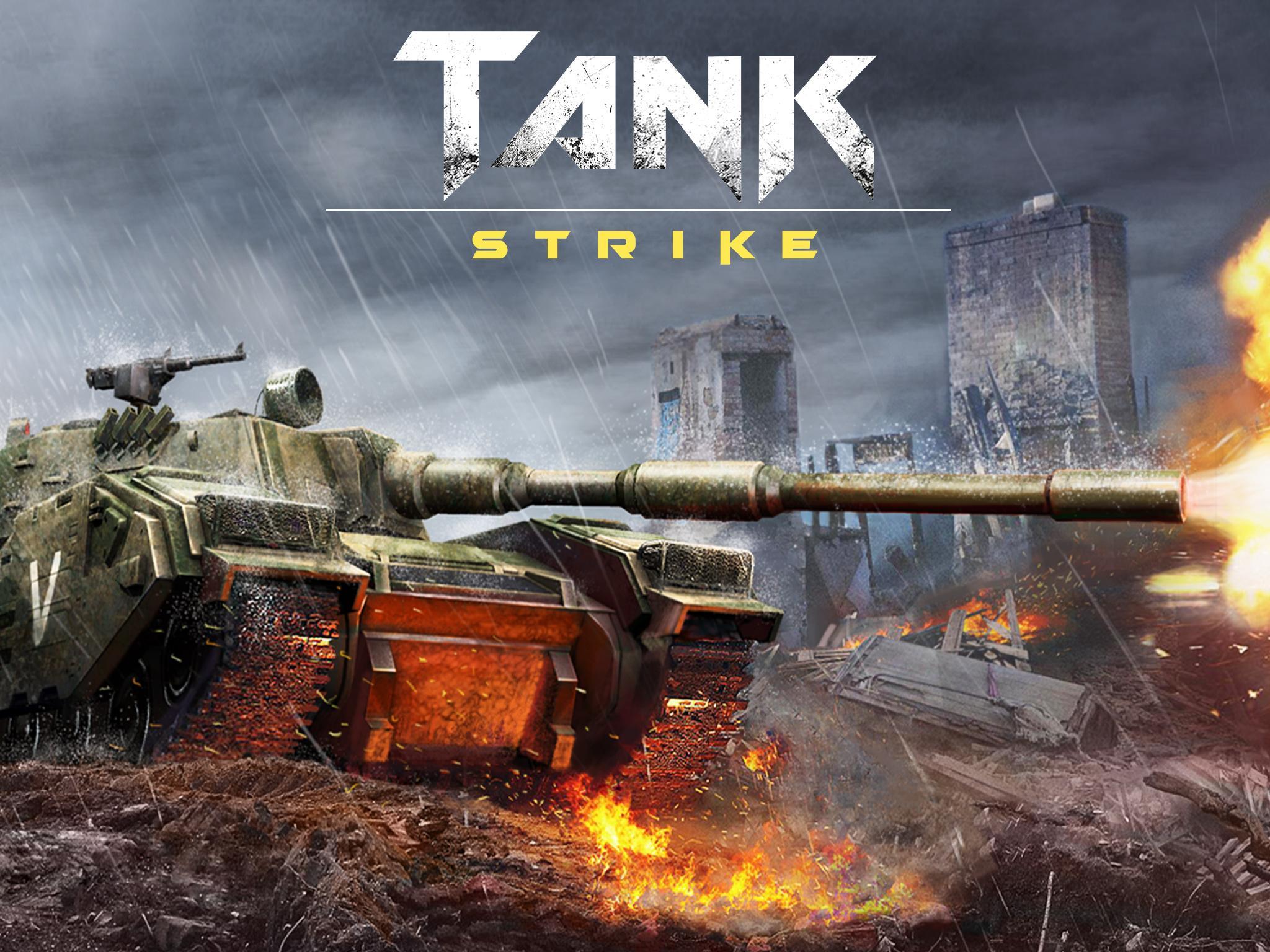 Screenshot 1 of Tank Strike - အွန်လိုင်းတိုက်ပွဲ 3.1.2
