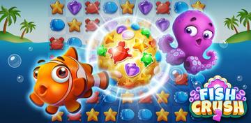 Banner of Fish Crush 2 - Match 3 Puzzle 