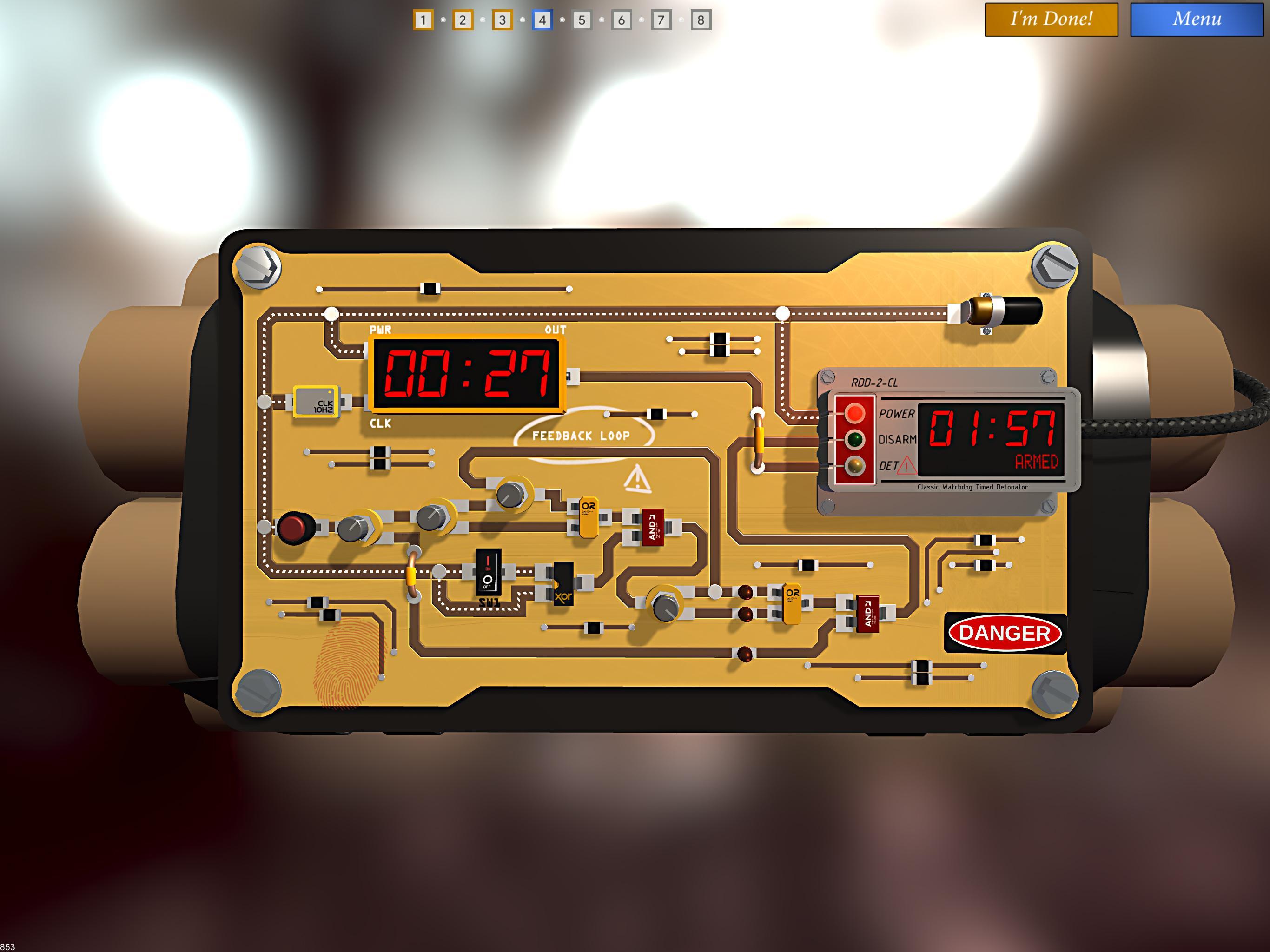 Captura de Tela do Jogo Bomb Squad Academy