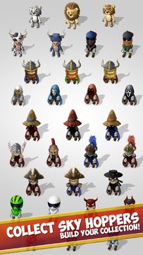 하늘뛰어넘다사거 - 무한아케이드호퍼 게임 스크린샷