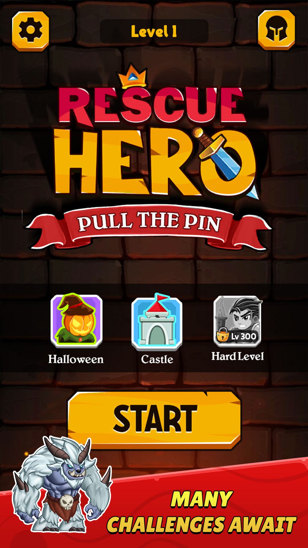 Rescue Hero: Pull The Pin ภาพหน้าจอเกม