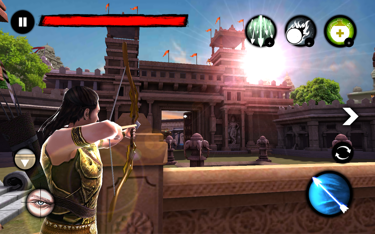 Archer: The Warrior (Unreleased) Game Screenshot