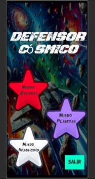 Defensor Cósmico Game Screenshot