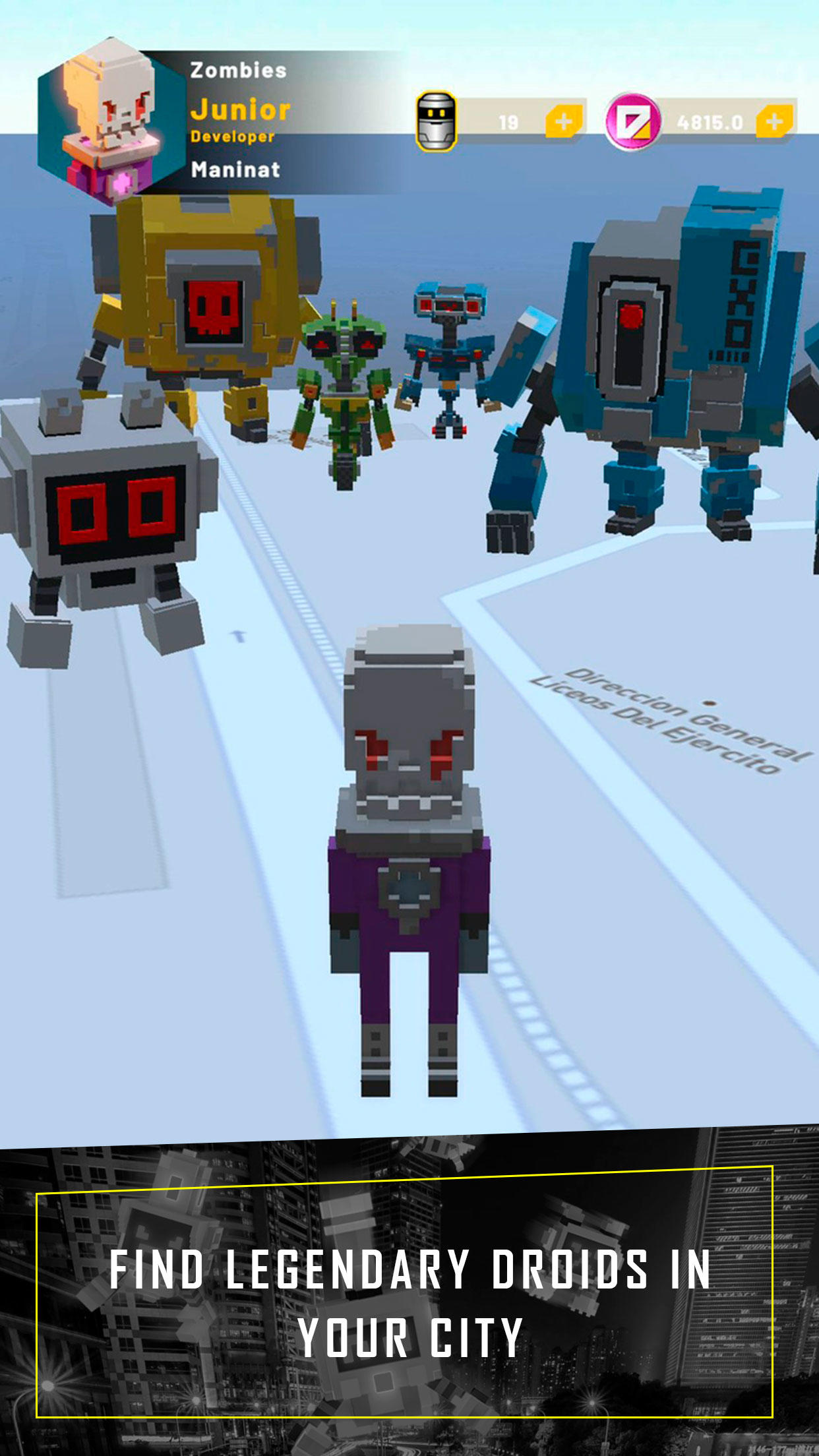 Mad Droids Game Screenshot