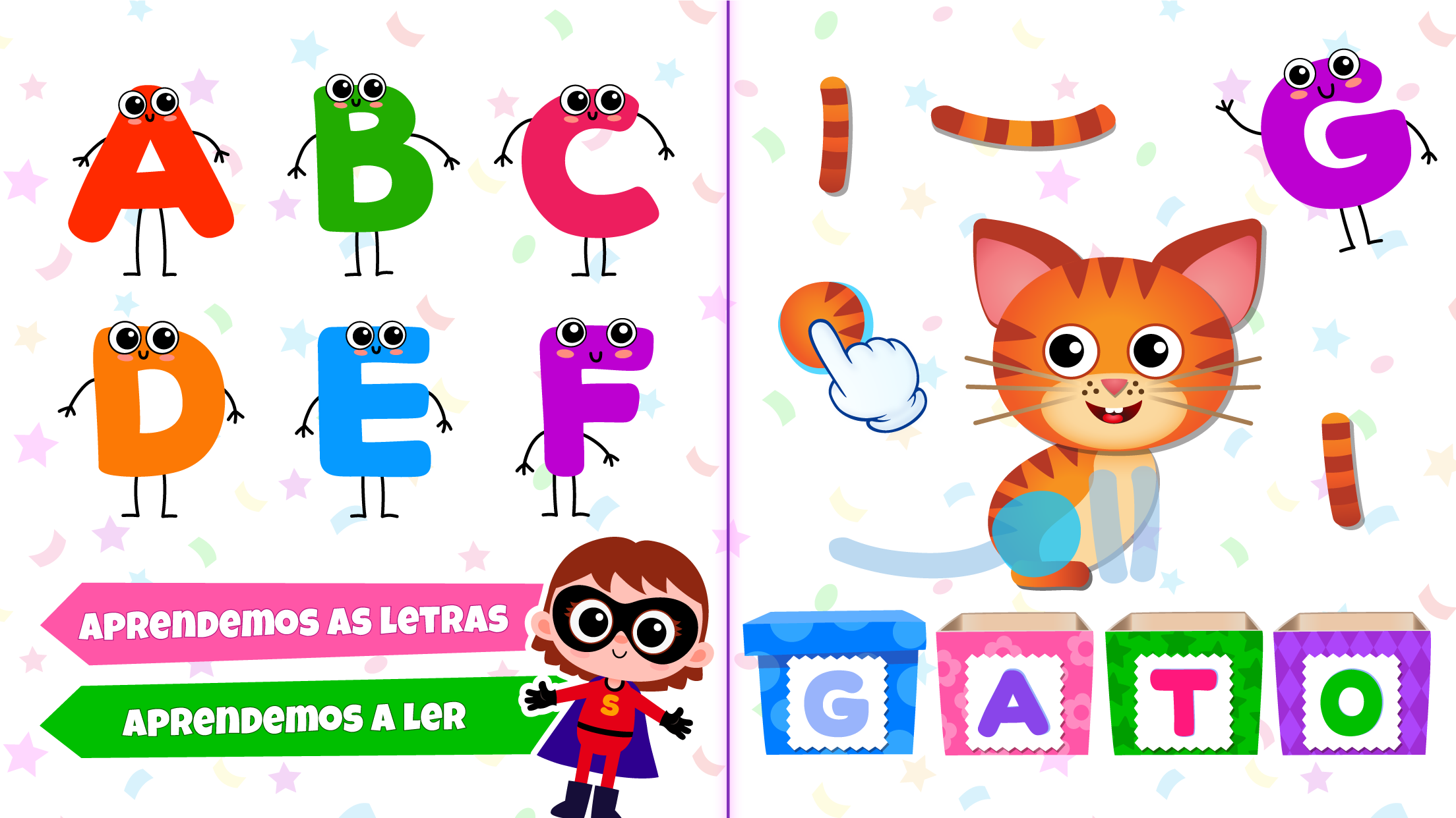 Screenshot 1 of ABC para crianças! Alfabeto! 5.0.0