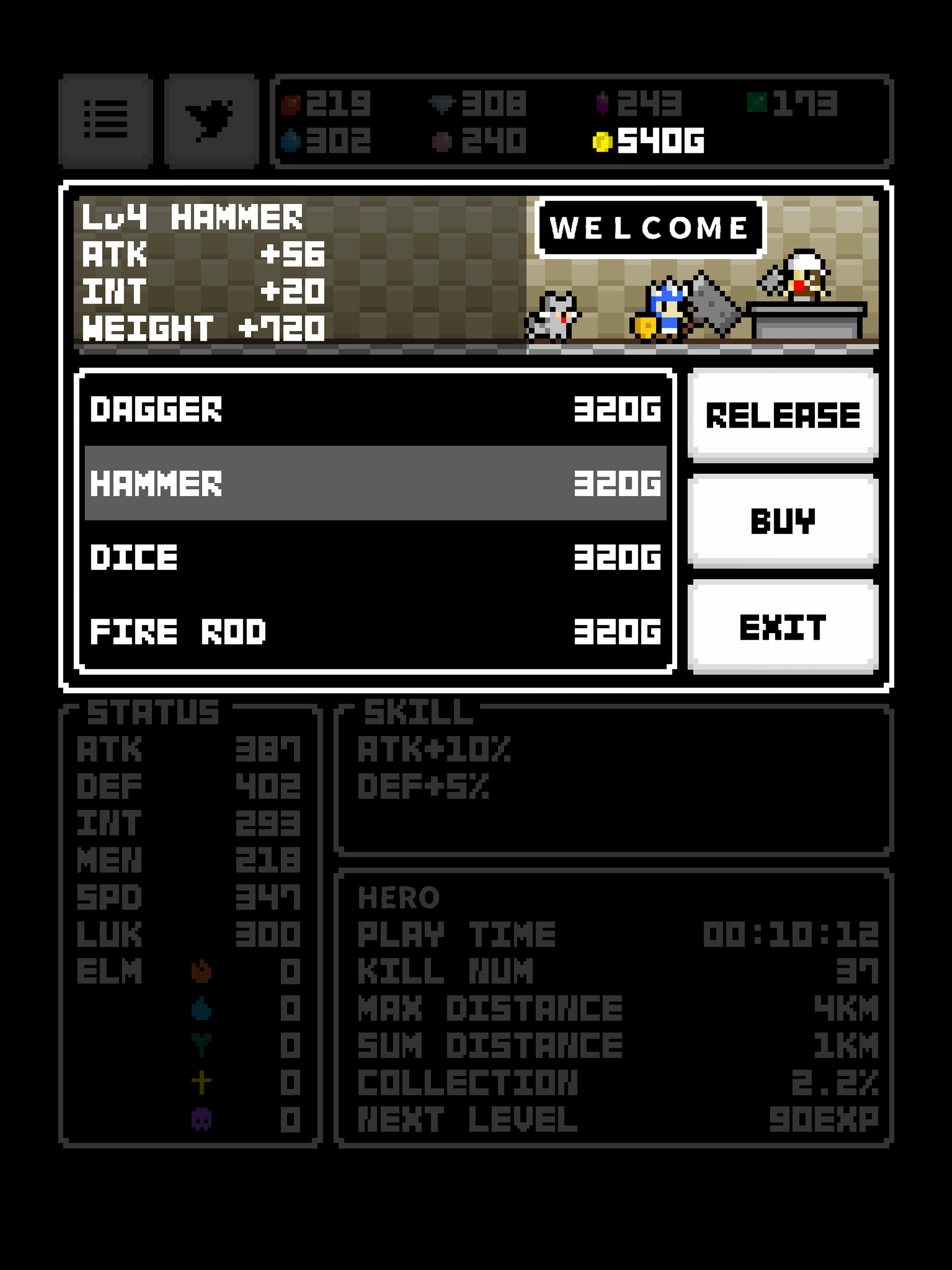 Captura de Tela do Jogo MinuteSlash