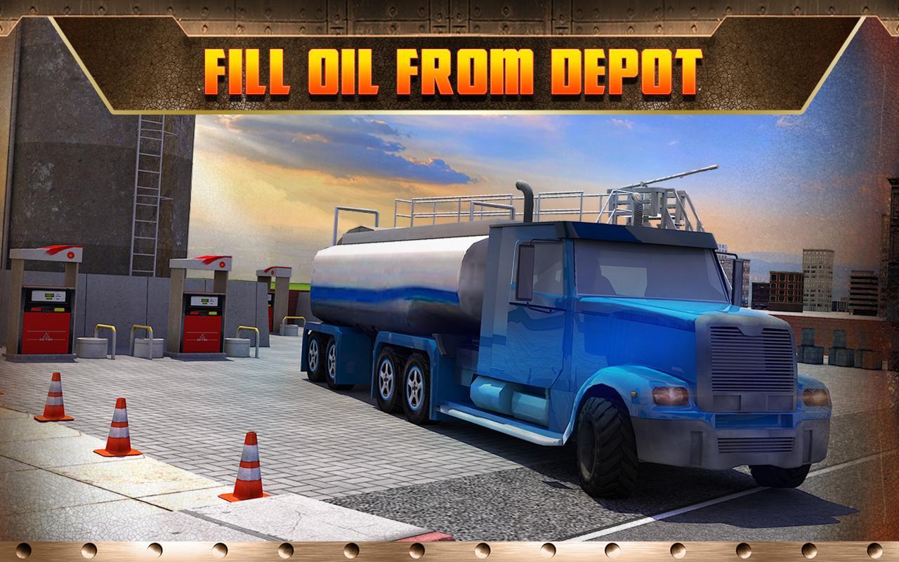Oil Transport Truck 2016 Game Screenshot