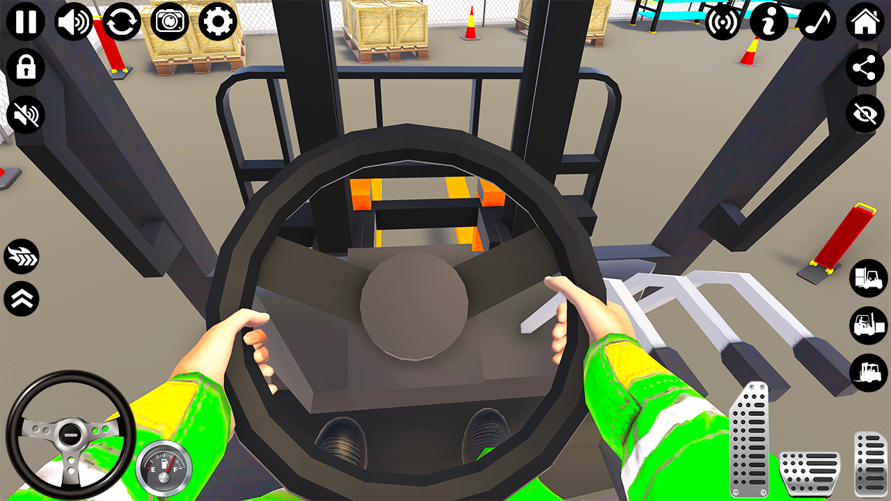 Extreme Forklift Simulator 3D ภาพหน้าจอเกม