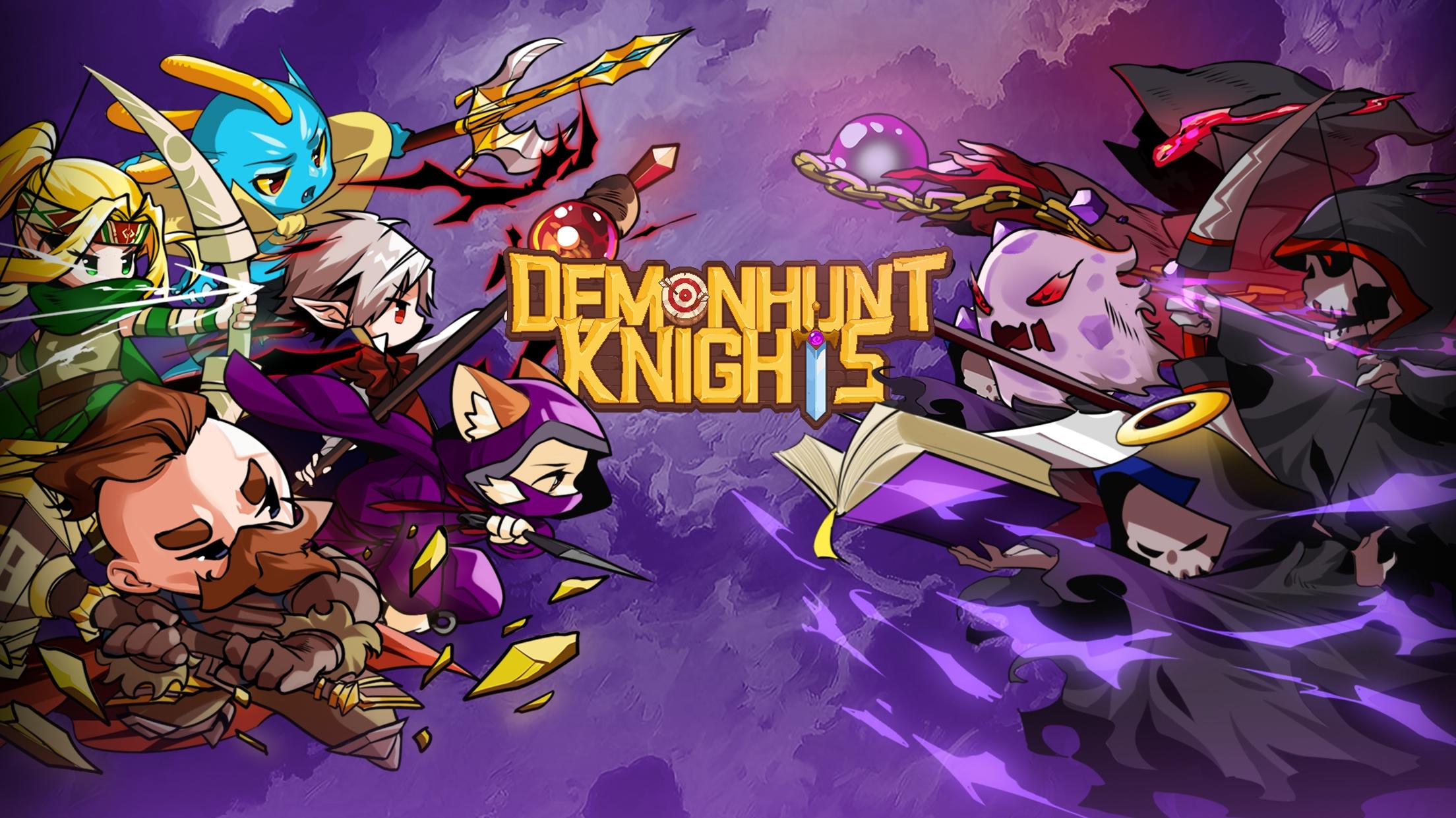 Screenshot of Demon Hunt Knights - Pixel RPG