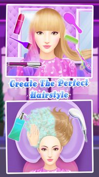 Angelina's Pop Star Salon Game Screenshot