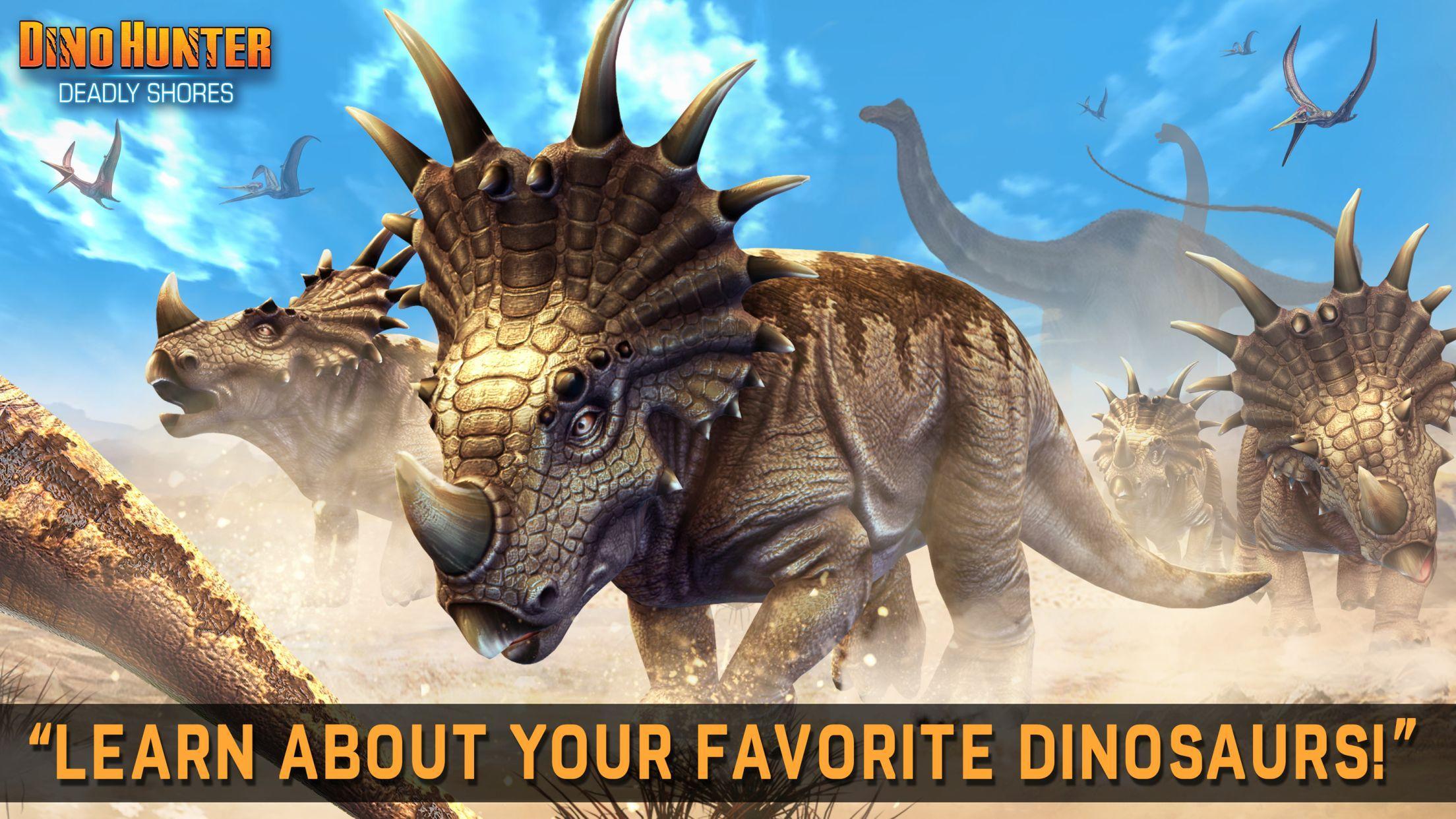 DINO HUNTER: DEADLY SHORES ภาพหน้าจอเกม