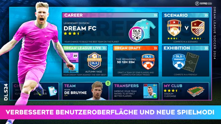 Screenshot 1 of Dream League Soccer 2024 11.110