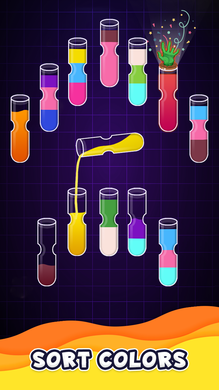 Water Sort Master: Color Pour 게임 스크린샷