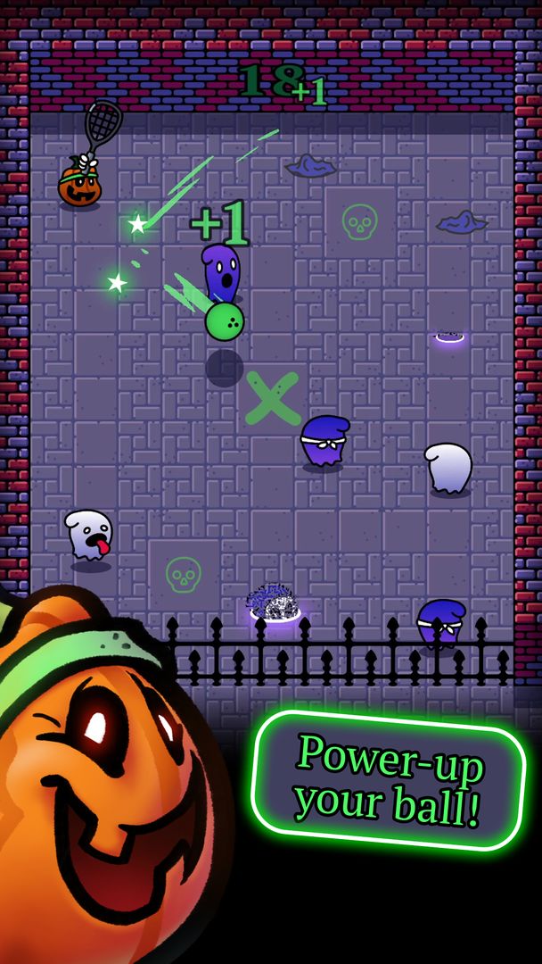 Screenshot of Spooky Squashers